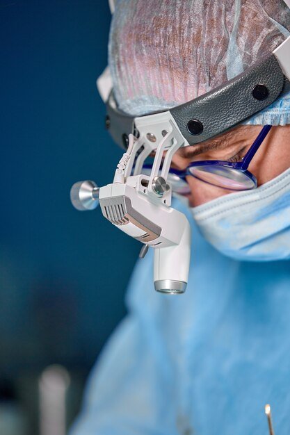 Doctor performing LASIK and PRK eye surgery for vision correction at Infinity Vision Saskatoon